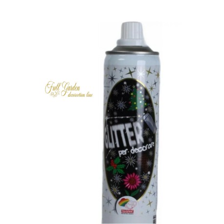 ***GLITTER SPRAY ML 300 ROSSO