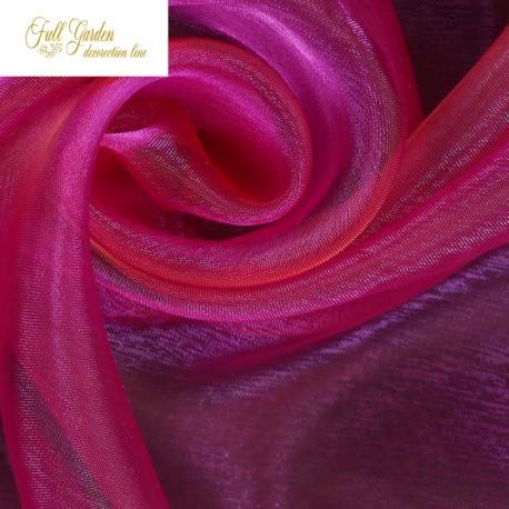 ORGANZA SINGOL TONE CM.145X3MT FUXIA