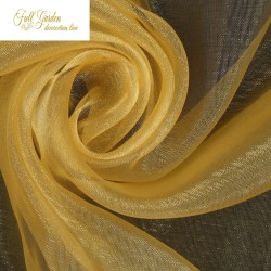 Organza Singol Tone Cm.145x3mt Oro