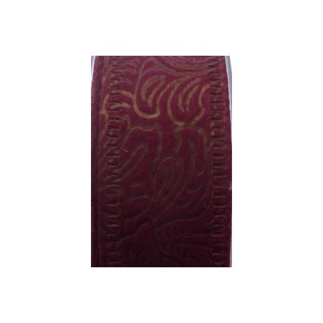 °°°NASTRO GOFFRATO MM40X25M BORDEAUX