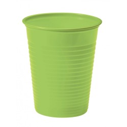 Bicchieri Verde Plastica  Cc200 Pz.50