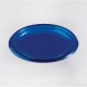 PIATTINO DESSERT BLU PLASTICA  PZ.25