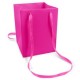 BAGS VELVET MEDIUM FUXIA 17X17X25 PZ10