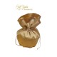 PORTA PANETTONE DOPPIO RASO GOLD CM23X23X35