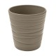 VASO CERAMICA RIGATO FANGO