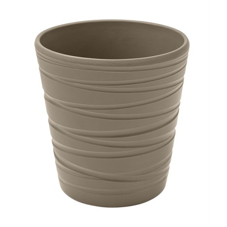 VASO CERAMICA RIGATO FANGO