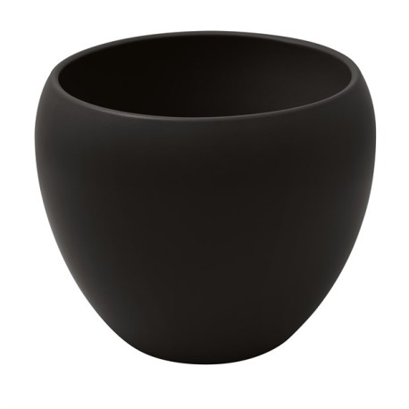 VASO CERAMICA NERO H180 D220