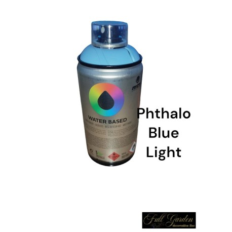 MONTANA WATER BASED 300ML PHTHALO BLUE LIGHT