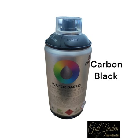 MONTANA WATER BASED 400ML  CARBON BLACK