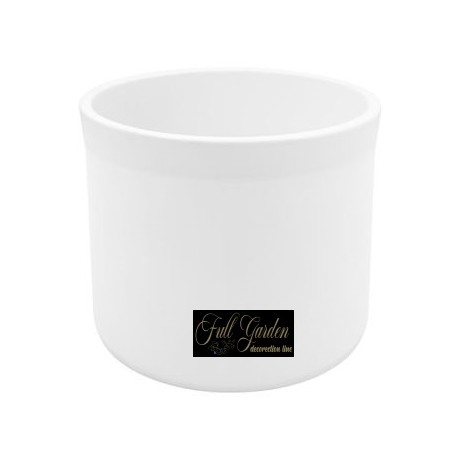 VASO CERAMICA MIAMI BIANCO H.190 DM 200