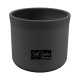 VASO CERAMICA MIAMI NERO H.190 DM 200