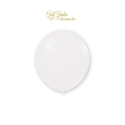 PALLONCINO DECOR LINE PASTELLO  5  BIANCO PZ 100