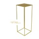 *** COLONNA IN FERRO H.80 CON BASE 25X25  ORO