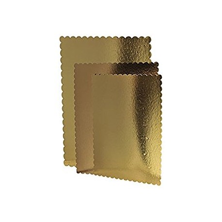 TAVOLETTE  ORO/NERO KG.10 CM.22X22