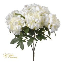 Mazzo Peonie Cm.50 Crema