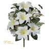 Mazzo Front.lilium Cm 45 -  Crema