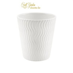 VASO ORCHIDEA BIANCO H.14 DM 13 INT.H.13DM12