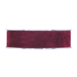 DOUBLE VELVET MM25X30MT BORDEAUX