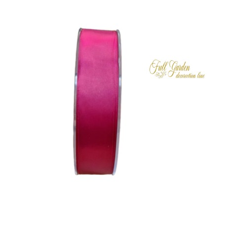 NASTRO DOPPIO RASO MT.50X25MM FUCSIA 13