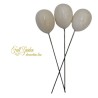 Pick 12 Baloons D.2,5x11h White