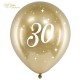 PALLONCINO 12 ORO 30 ANNI GLOSSY GOLD PZ6