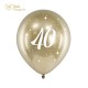 PALLONCINO 12 ORO 40 ANNI GLOSSY GOLD PZ6