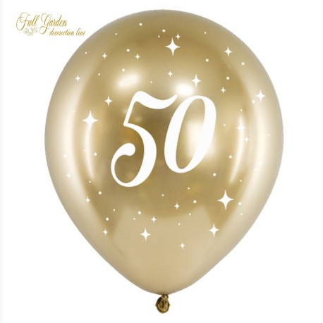 PALLONCINO 12 ORO 50 ANNI GLOSSY GOLD PZ6