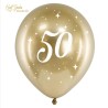 Palloncino 12" Oro 50 Anni Glossy Gold Pz6