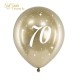 PALLONCINO 12 ORO 70 ANNI GLOSSY GOLD PZ6