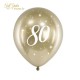 PALLONCINO 12 ORO 80 ANNI GLOSSY GOLD PZ6